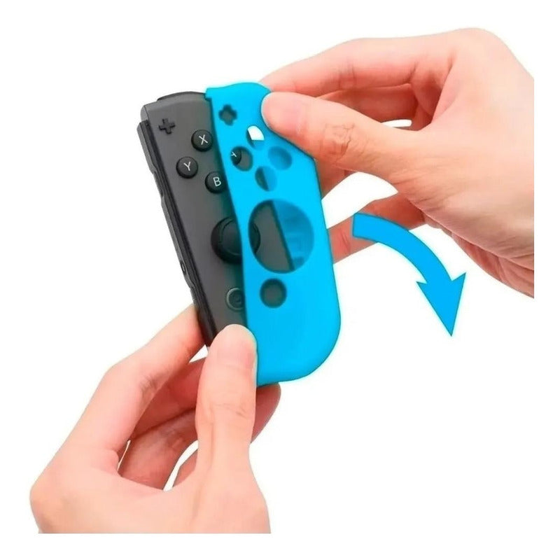 Funda Silicona Nintendo Switch + Mica Protectora