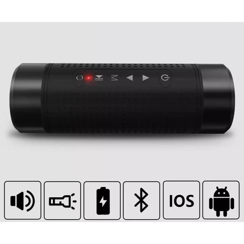 Parlante Bluetooth Inalámbrico Linterna