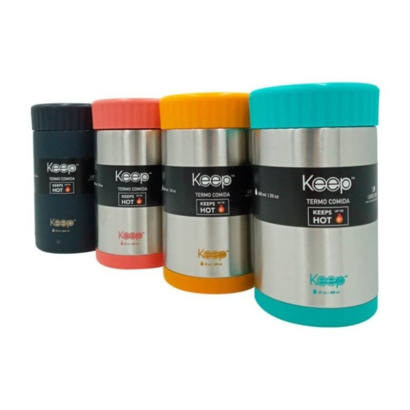 Termo De Comida/liquidos 600ml Acero Inoxidable