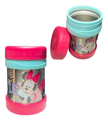 Termo Comida 350ml Keep Minnie Frozen Spiderman Avengers
