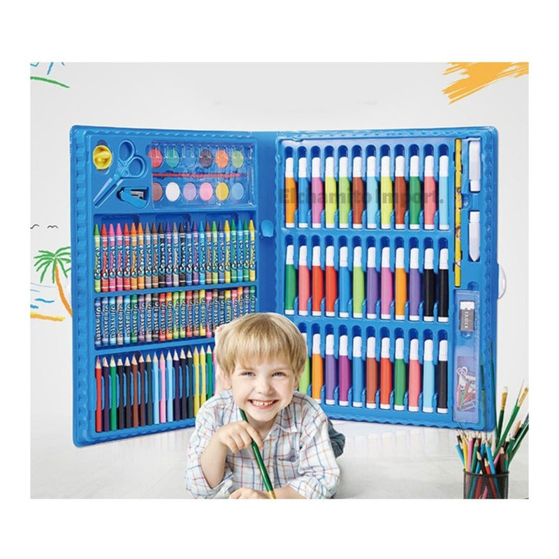 Kit De Arte Para Dibujar Niños Set Artistico Infantil