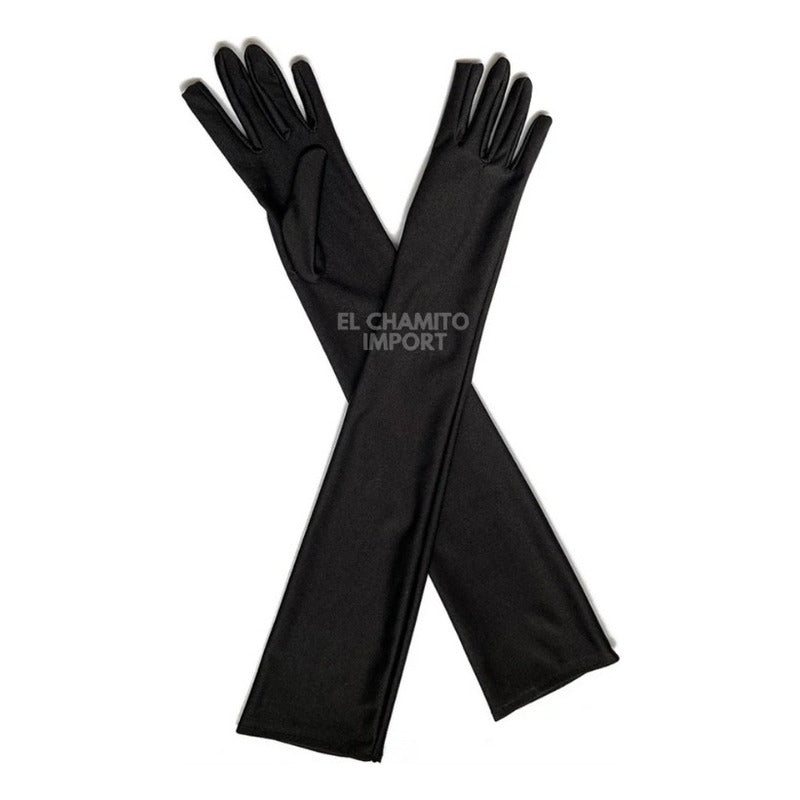 Set Angel Negro/blanco Alas Plumas + Guantes Disfraz Mujer