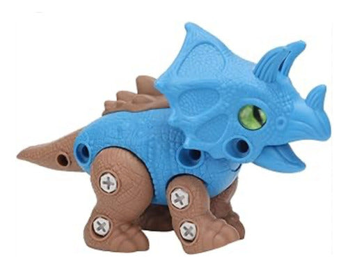 Dinosaurio Armable De Juguete Incluye Herramienta
