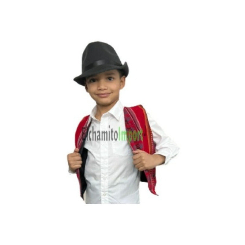 Chaleco Bolero Nortino Niño Fiestas Patrias