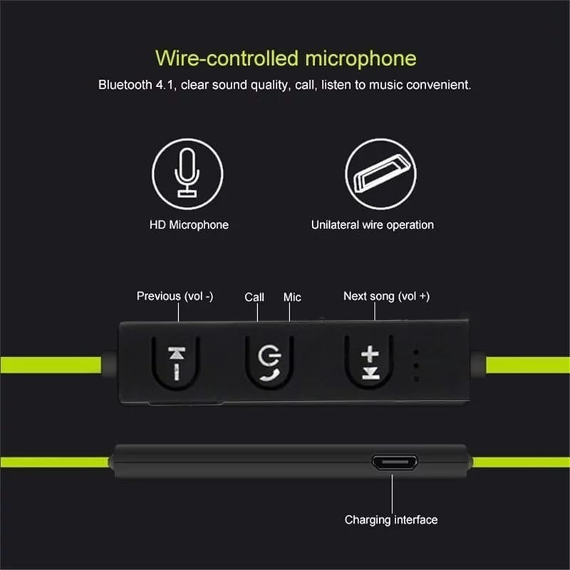 Audifonos Bluetooth Manos Libres Deportes