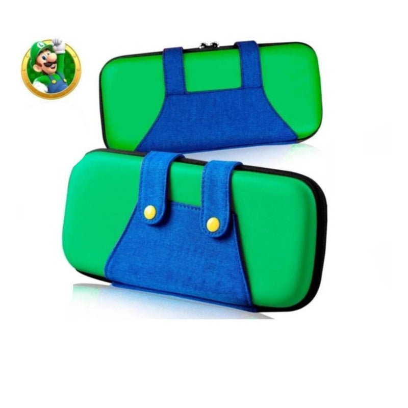 Bolso Nintendo Switch Oled Mario Bross + Mica