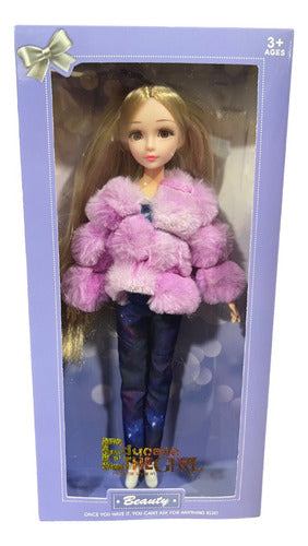Muñecas Articulada Vestuariio Fashion Juguete Para Niñas