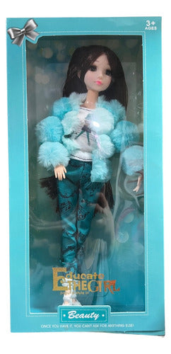 Muñecas Articulada Vestuariio Fashion Juguete Para Niñas