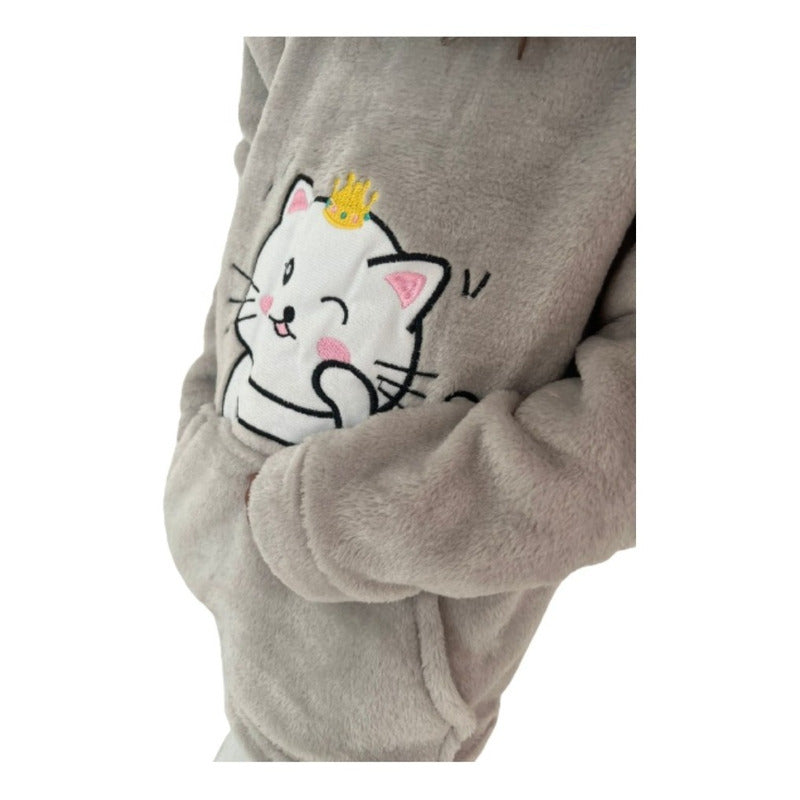 Pijama Niñas Invierno Polar Suave Calientitas Juvenil