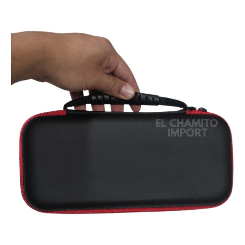 Estuche Protector Compacto Nintendo Switch + Mica De Vidrio