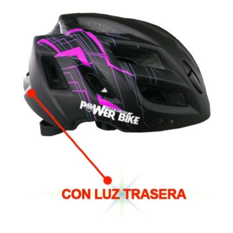 Cascos Con Luz Tracera Certificados