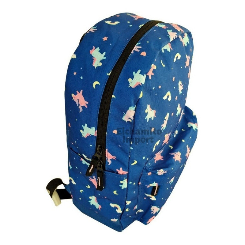 Pack Escolar Mochila + Estuche + Lonchera Moose Corazones