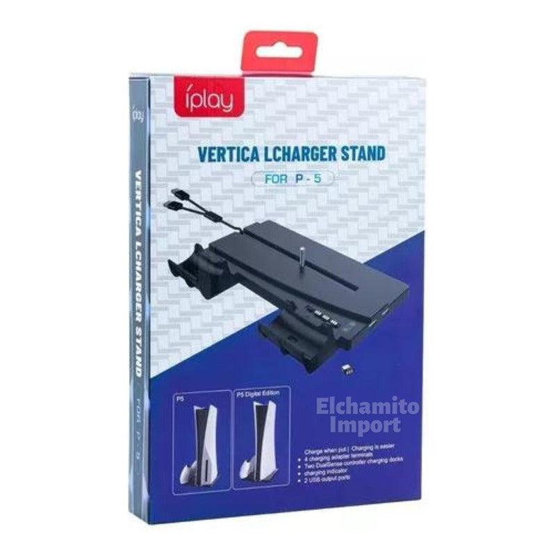 Base Soporte De Carga Vertical Dualsense Ps5