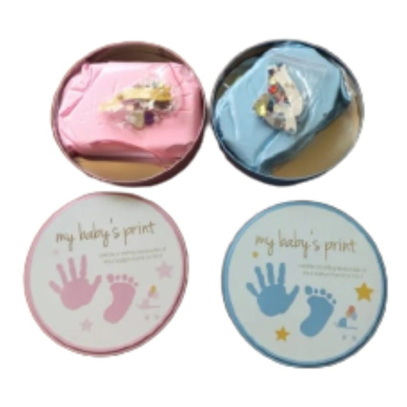Set Arcilla - Estampado Huella Bebé