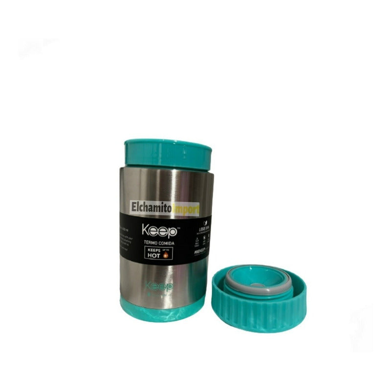 Termo De Comida/liquidos 600ml Acero Inoxidable