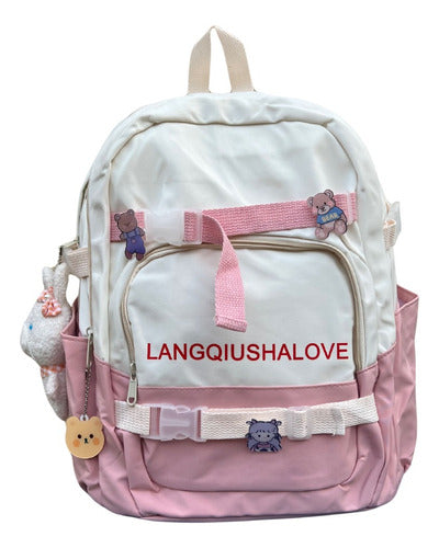 Mochila Para Niña Infantil Kawai Escolar Mochila Juvenil
