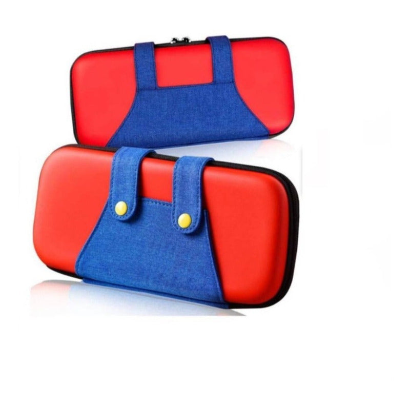 Bolso Nintendo Switch Oled Mario Bross + Mica