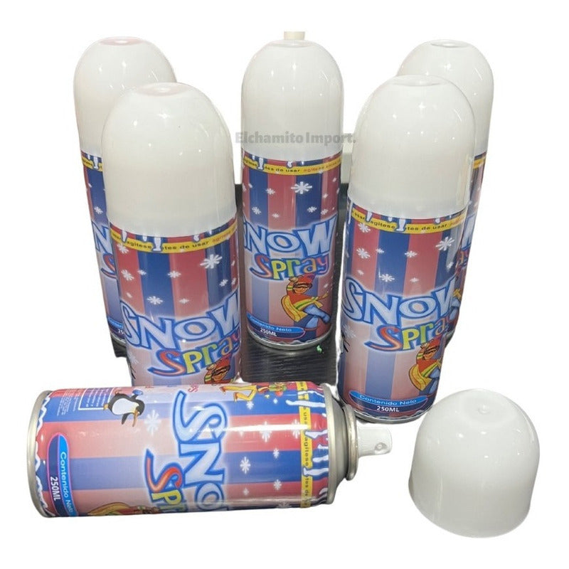 Nieve Artificial Juego Deconavidad 250ml Espuma Nieve