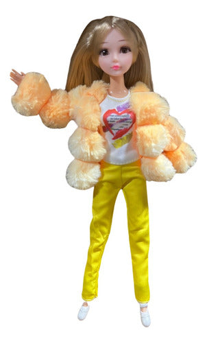 Muñecas Articulada Vestuariio Fashion Juguete Para Niñas