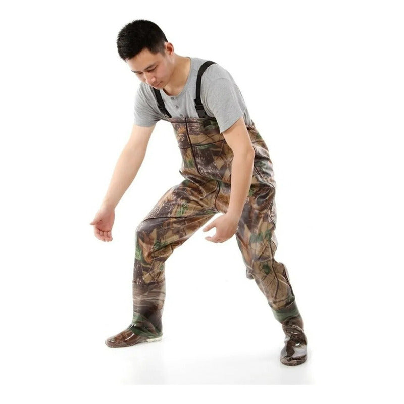 Waders Pesca - Botas Pesca Traje Caza Bosque