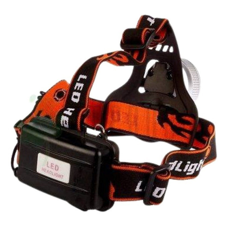 Linterna Frontal Recargable Minera