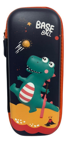 Estuche Escolar Diseño 3d Organizador Para Niños