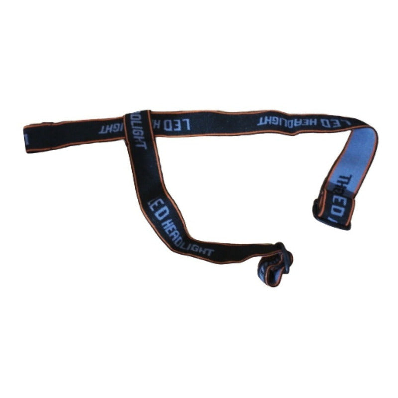 Linterna Frontal Pequeña Led Recargable Negro Blanco