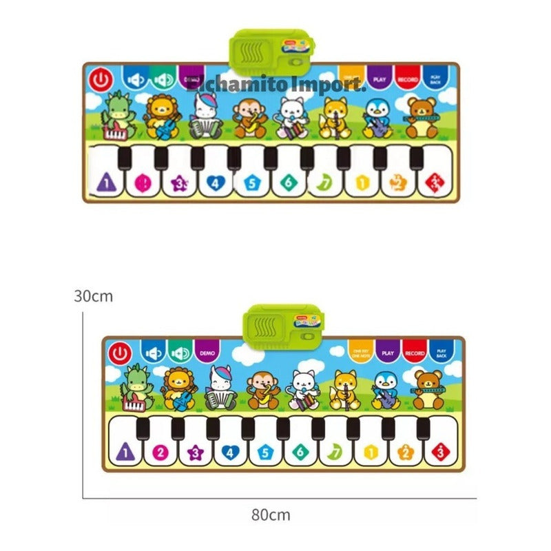 Manta O Estera De Piano Musical Para Niños