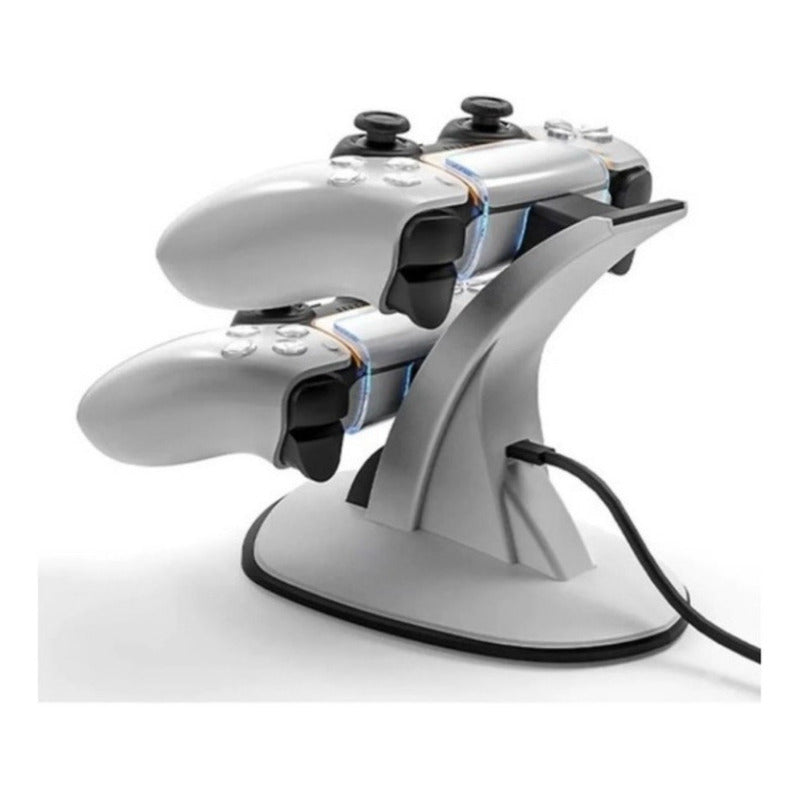Base Cargador Ps5 Dualsense Slot 2 Controles
