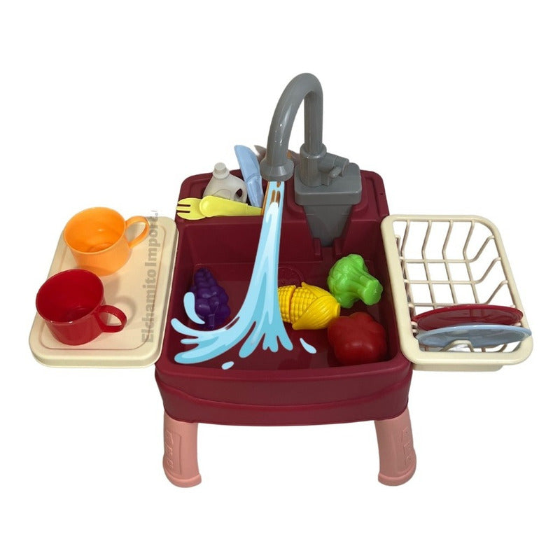 Lavaplatos De Juguete Fregadero Juguete Cocina Niños