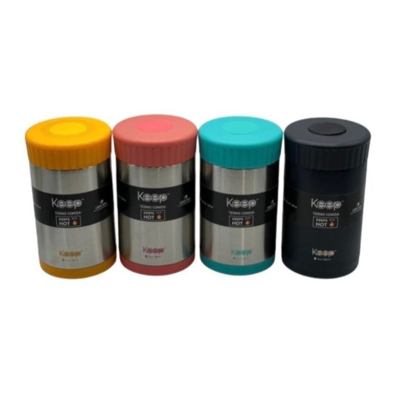 Termo De Comida/liquidos 600ml Acero Inoxidable