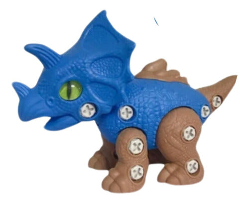 Dinosaurio Armable De Juguete Incluye Herramienta