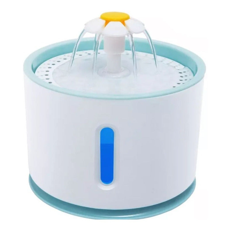 Bebedero Electrico Fuente Mascotas 2.4lts Blanco