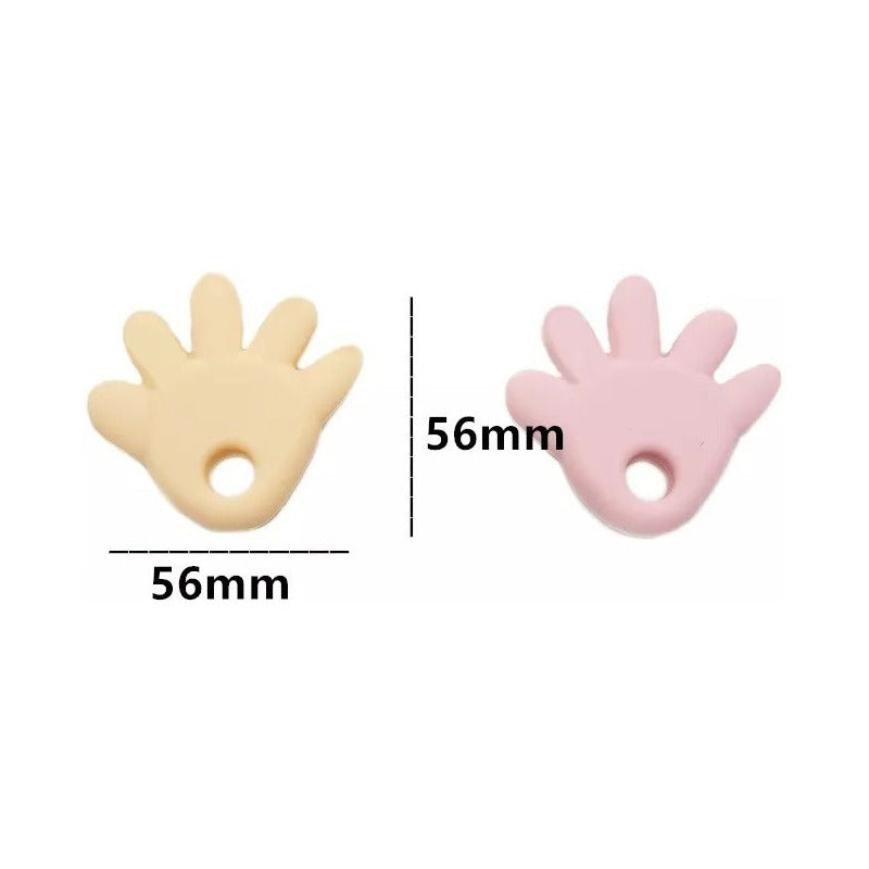 Collar Mordedor Lactancia Silicona Multicolor Lego