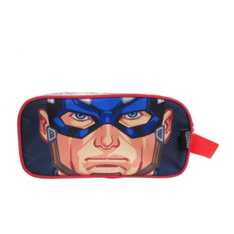 Estuche Doble Escolar Niños Varios Diseños
