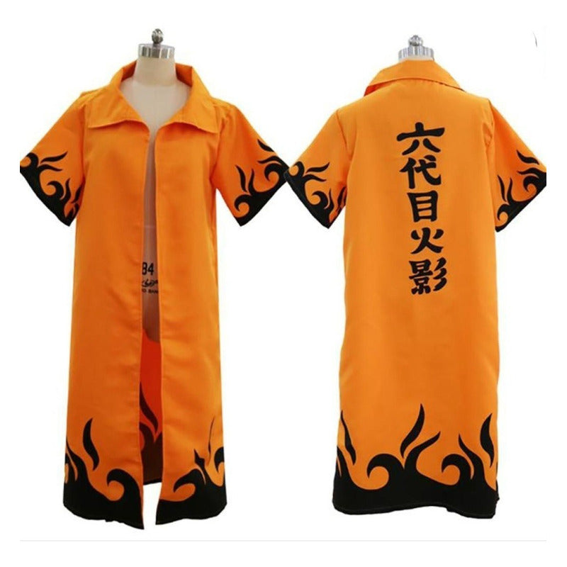Disfraz Capa Naranjo Naruto Anime