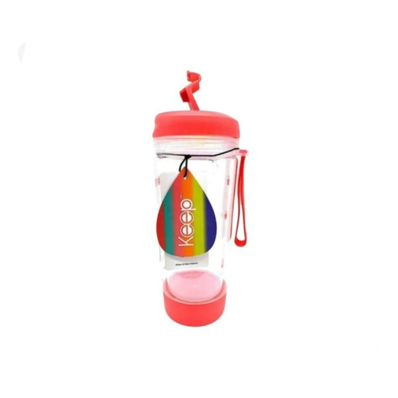 Mug Vaso 350ml Keep Té Hierbas Botella Infusor 4 Colores