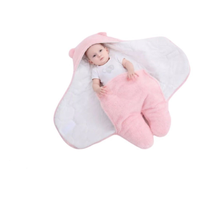 Saco De Dormir Peluche Ultra Suave Bebes