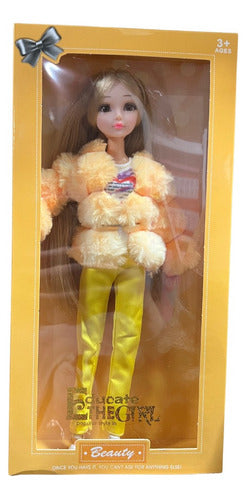 Muñecas Articulada Vestuariio Fashion Juguete Para Niñas