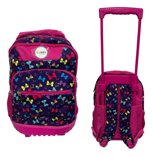 Pack Mochila Trolley + Lonchera + Estuche / Niños/ Ekizde