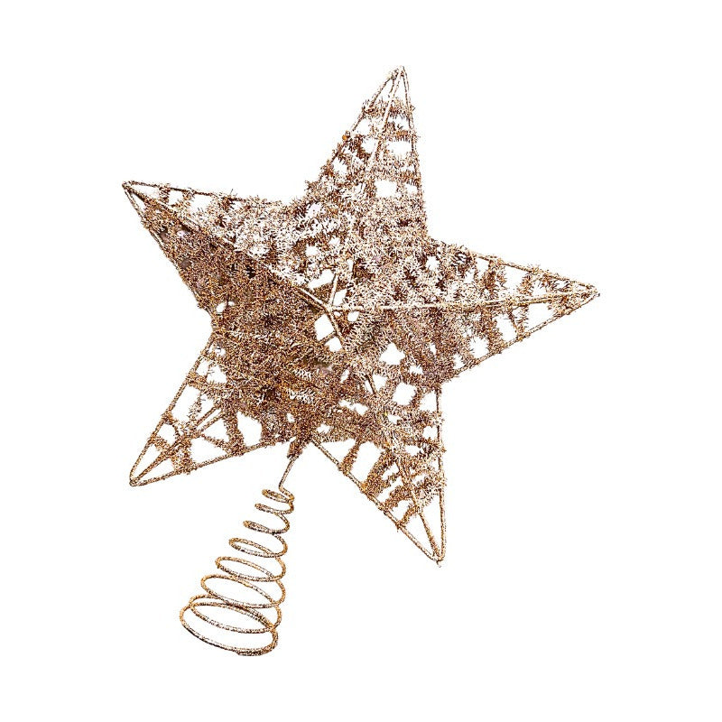Estrella Arbol De Navidad Decoracion Adorno 25 Cm