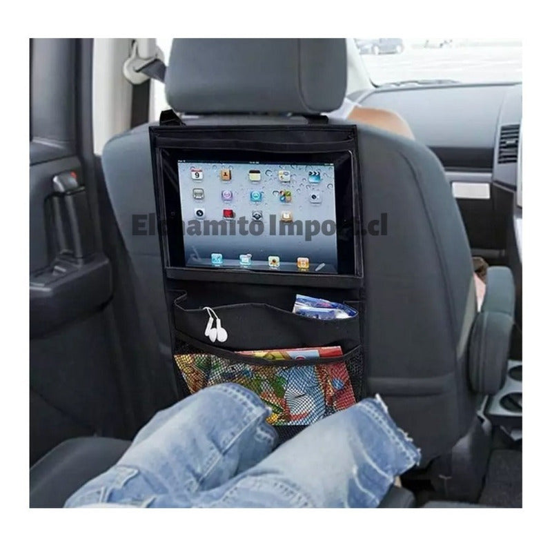 Soporte Organizador Porta Tablet Asiento Auto