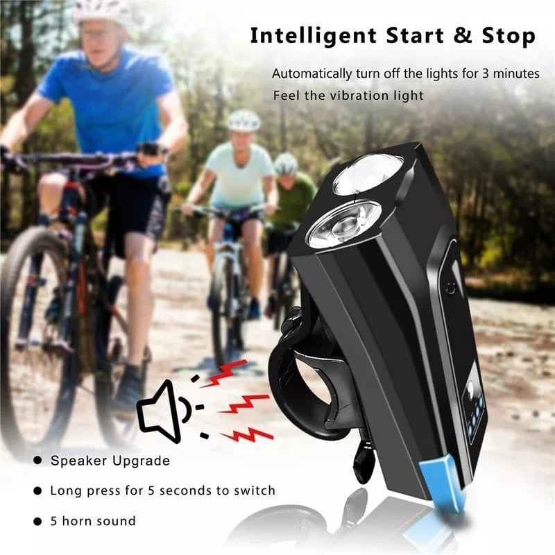Luz Interna Delantera Bicicleta Recargable