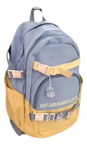 Mochila Para Niña Infantil Kawai Escolar Mochila Juvenil