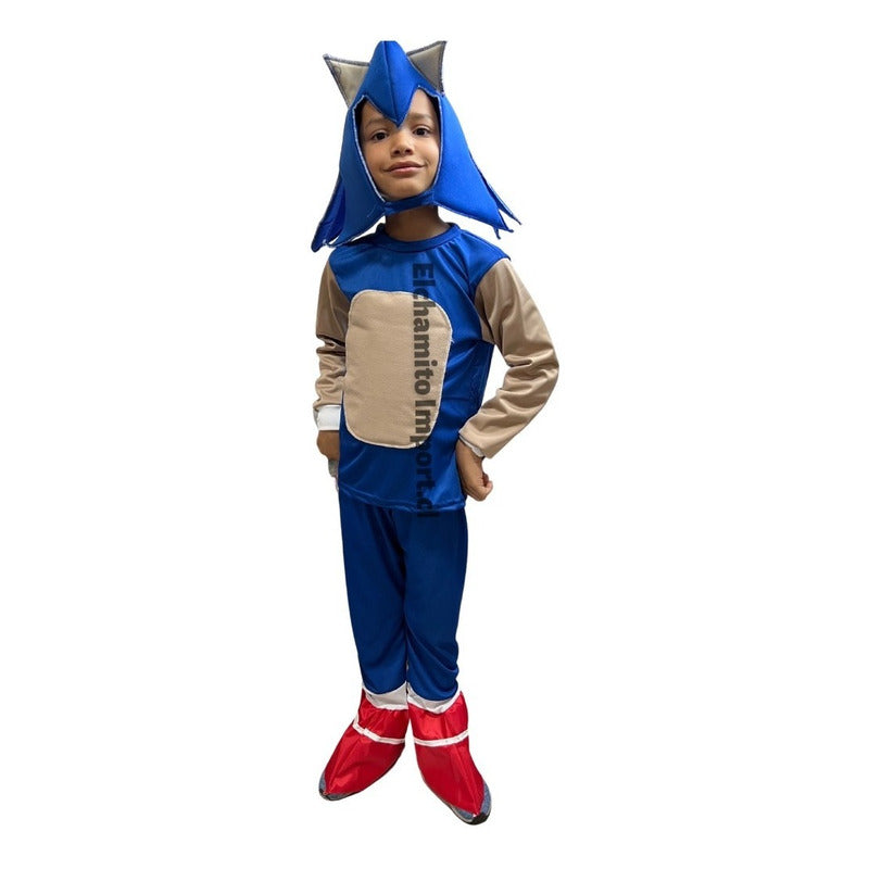 Disfraz Traje Sonic Classic Movie Niños