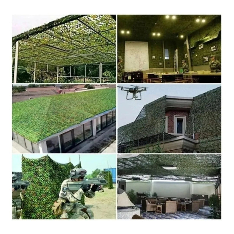 Malla Camuflaje Sombra Táctica Fotografía