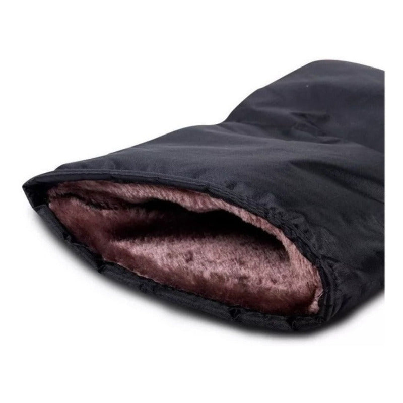 Cubre Puños Para Moto Negro