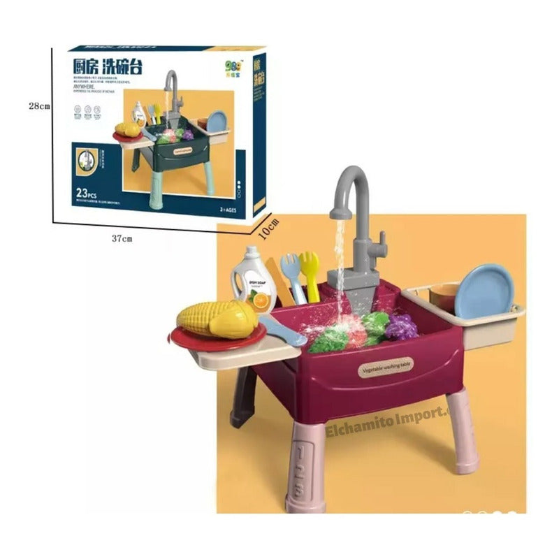 Lavaplatos De Juguete Fregadero Juguete Cocina Niños