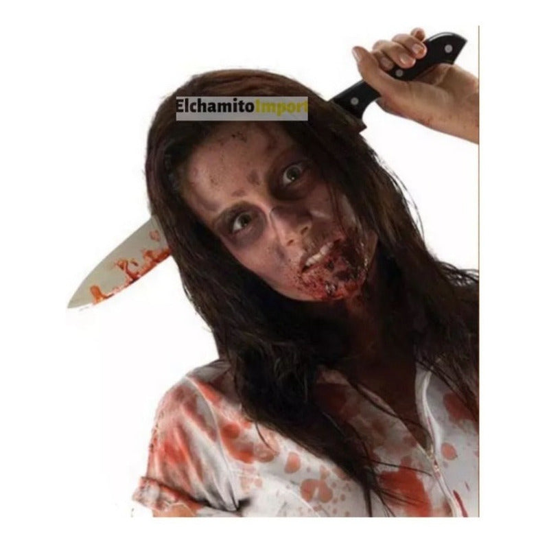 Cintillo Efecto Atravesando Cabeza Halloween