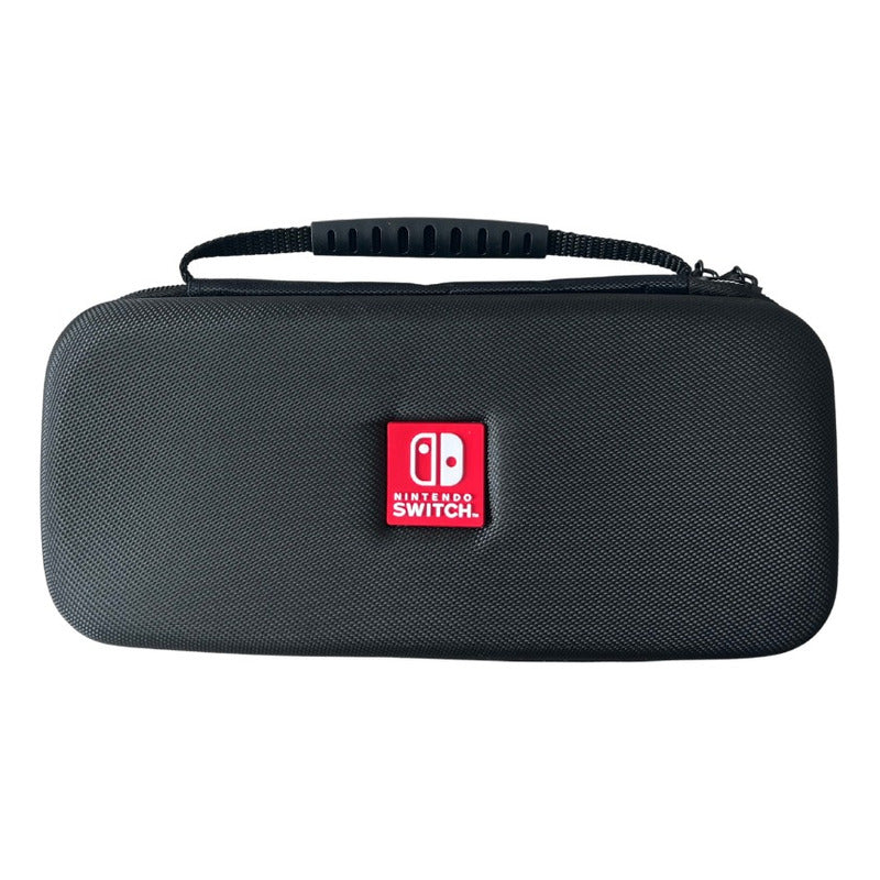 Estuche Protector Duro + Lamina Mica Nintendo Switch Oled
